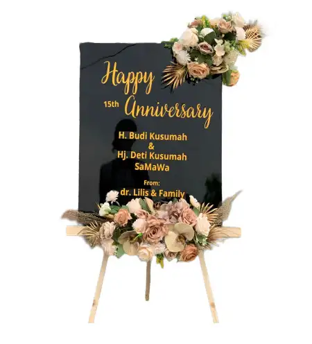 Papan Bunga Akrilik tanara