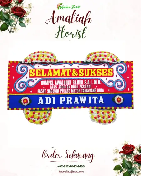 Papan Bunga Ucapan Selamat tanara